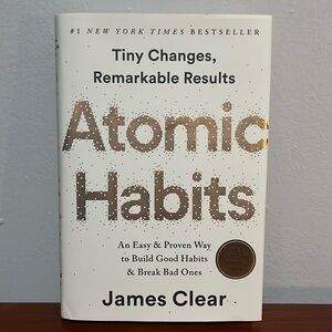 📚Atomic Habits by James Clear (Hardcover)